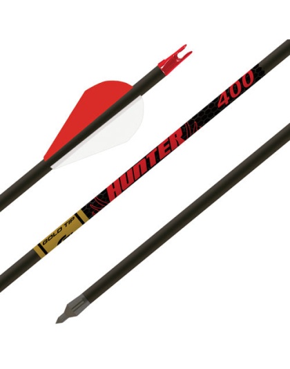 Gold Tip Arrow Hunter 340 - 2" Raptor Vanes 1-2doz