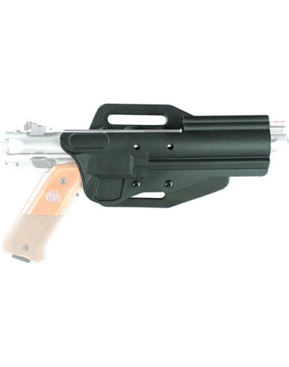 Tacsol Holster High Ride Black - For Ruger 22-45 And Mk Series
