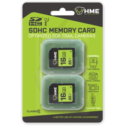 Hme Sd Memory Card 16gb 2pk -