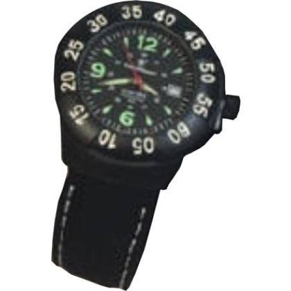S&w Men's Extreme Ops Watch - Black Rubber Wrist Strap