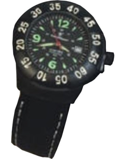 S&w Men's Extreme Ops Watch - Black Rubber Wrist Strap