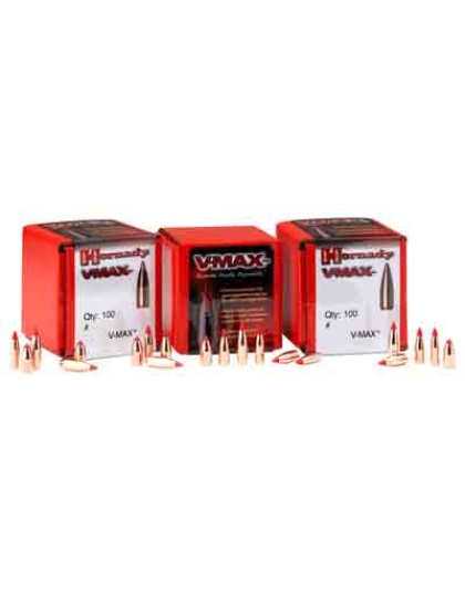 Hornady Bullets 270 Cal .277 - 110gr V-max W-cannelure 100ct