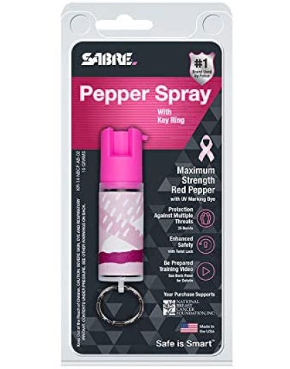 Sabre Red Pepper Spray Nbcf - Hard Case With Qr Ring 15gr