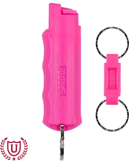 Sabre Red Pepper Gel Spray - Pink Hard Case W-ring 15gr