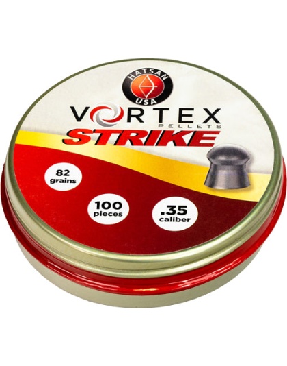Hatsan Vortex Strike Pellets - .35 81.02gr 100 Per Tin