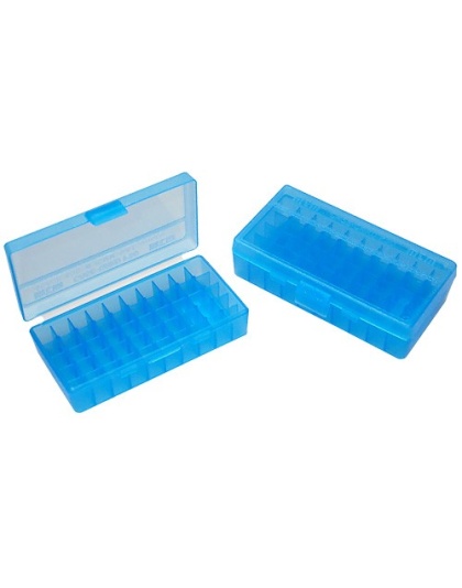 Mtm Deluxe Ammo Box 50-rounds - Rifle .223 Rem To 204 Ruger Cb