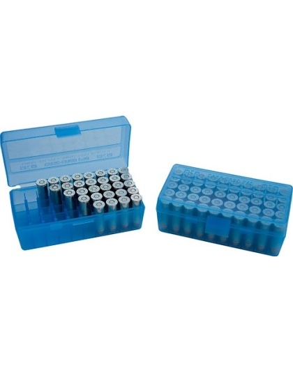 Mtm Deluxe Ammo Box 50-rounds - Rifle .223 Rem To 204 Ruger Cb