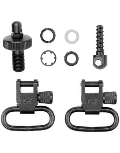 Grovtec Swivel Set Mosberg 500 - 12 Ga. Magazine Cap Swivel Set