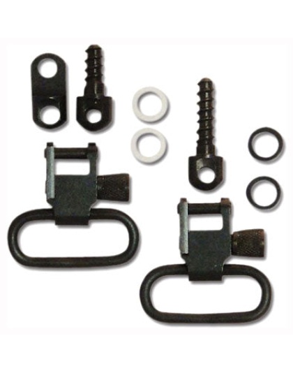 Grovtec Swivel Set For Ruger - 10-22#3 & 44 Rifles Black