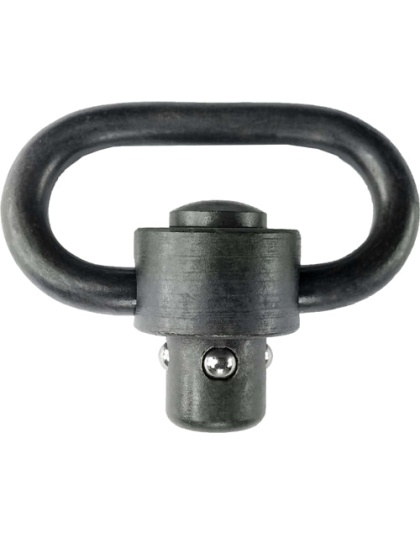 Grovtec Single Hd Push Button - Swivel Black 1 1-2" 1-pack