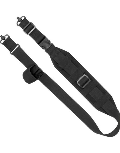 Grovtec Qs Heavy Gunner Padded - Sling 1.5" Webb 3" Pad Black