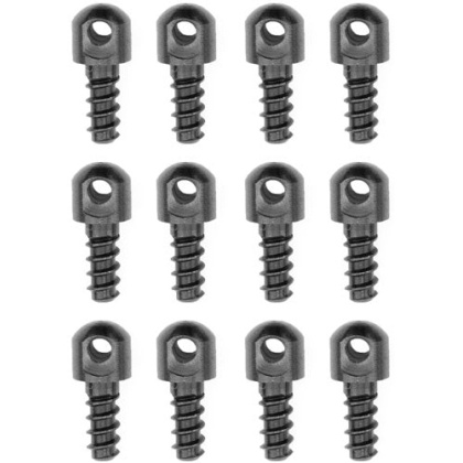 Grovtec 1-2" Wood Screws - 12-pack Black