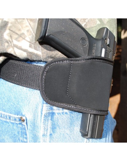 Grovtec Multi-fit Holster Rh - Mrd-lg Autos Black Belt Slide