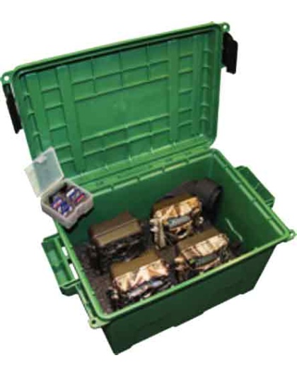 Mtm Game Trail Camera Case W- - Sd Card Holder Holds 4 Cameras