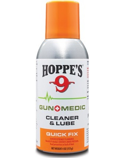 Hoppes Gun Medic 4 Oz. Cleaner - & Lube Bio-based Formula Aersl