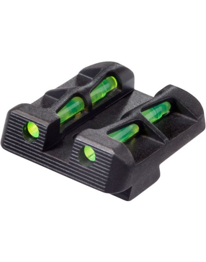 Hiviz Litewave Rear Sight For - Glock .45acp-.45gap-10mm