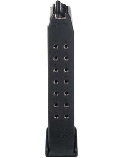 Pro Mag Magazine Glock 17-19- - 26 9mm 18-rds. Black Polymer