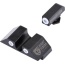 Night Fision Tritium White Dot - "u" Rear Glock 20-41 Sgt Set