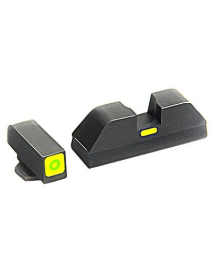 Ameriglo Cap Sight Set - Green-green Glock 17 & 22+