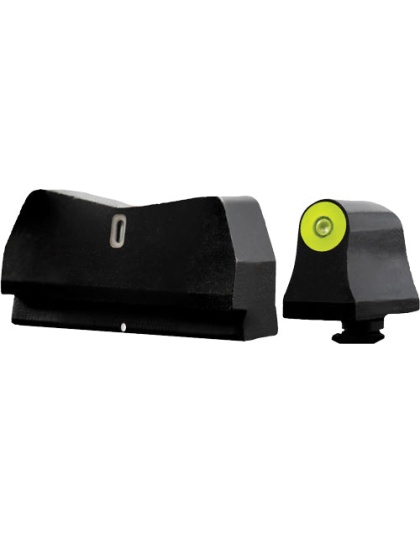 Xs Dxt2 Big Dot Tritium Glock - 17-38 Yellow Supp Height Set