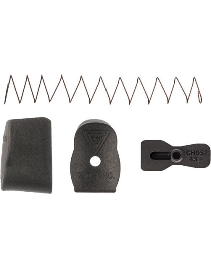 Ghost Moab Mag Extension For - Glock 43 Plus 2 Rnds Black