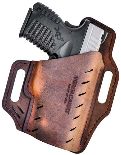 Versacarry Guardian Owb W-flx - Vent Rh Leather Sig P365 Brown