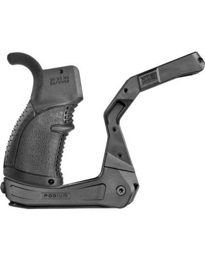 F.a.b. Defense Ar Podium - Bi-pod Black Ar-15 Platform