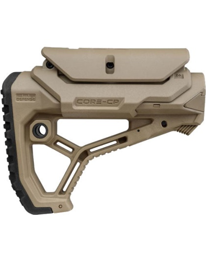 F.a.b. Defense Buttstock Ar-15 - -m4 Fde Adj Cheek Piece