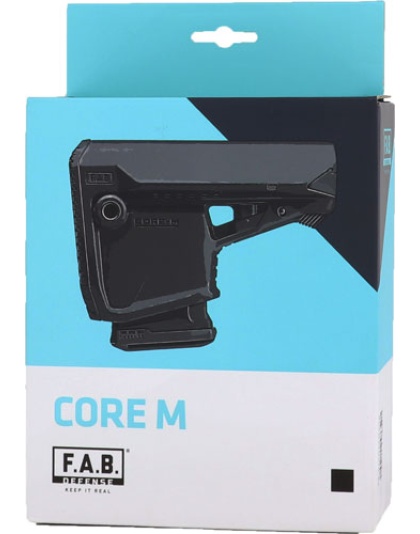 F.a.b. Defense Survival Ar-15 - Buttstock W-mag Carrier Black