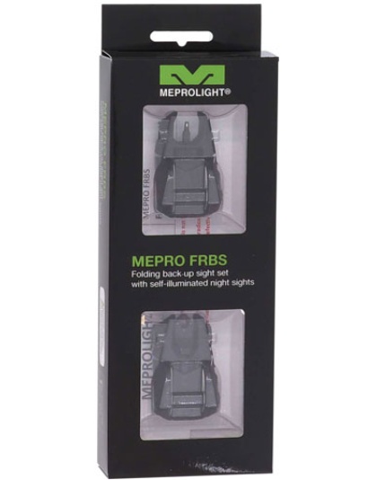 Meprolight Front & Rear Flip - Up Sights Tritium 4 Rear Dots<