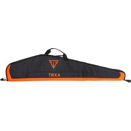 Tikka X-logo Soft Gun Case 49" - Scoped Rifle Black-orange