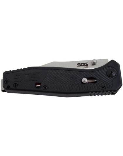 Sog Knife Flare Satin Polish - Straight Edge 3.5" Blade