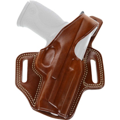 Galco Fletch High Ride Belt - Holster Rh Leather L Frm 4" Tn