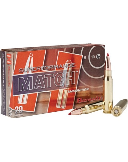 Hornady Ammo Match .308 Win - 168gr. Eld Match Spf 20-pack