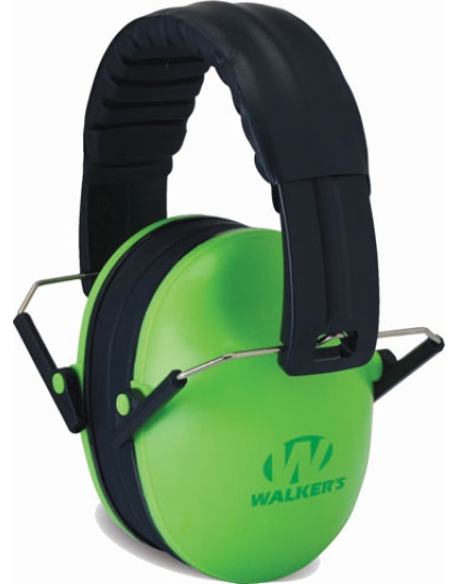 Walkers Muff Hearing - Protection Childrens 23db Lime