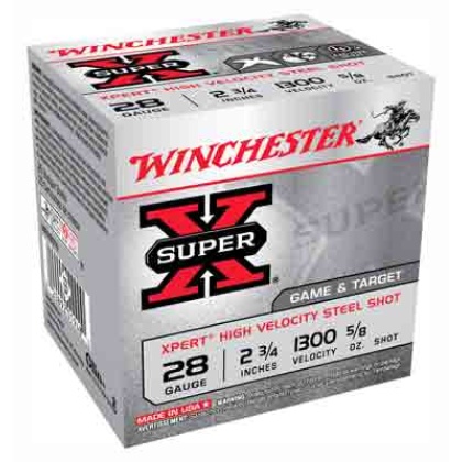 Win Ammo Xpert Steel 28ga. - 2.75" 5-8oz. #6 25-pack