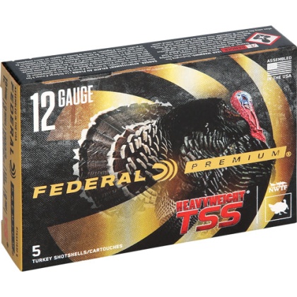 Fed Ammo Heavyweight Tss 12ga. - 3" 1 3-4oz. #9 5-pack