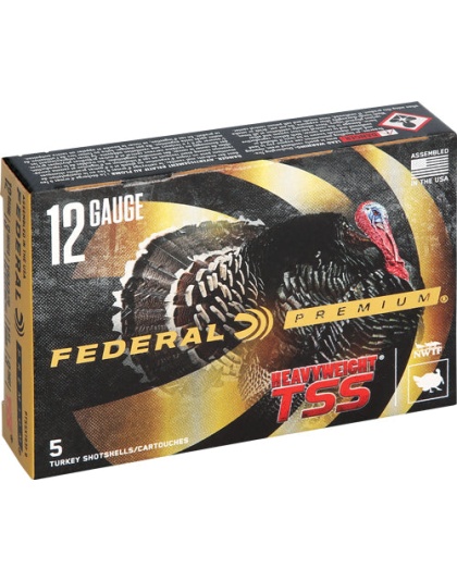 Fed Ammo Heavyweight Tss 12ga. - 3" 1 3-4oz. #9 5-pack
