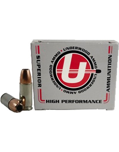 Underwood Ammo 9mm Luger +p+ - 124gr. Bonded Jhp 20-pack