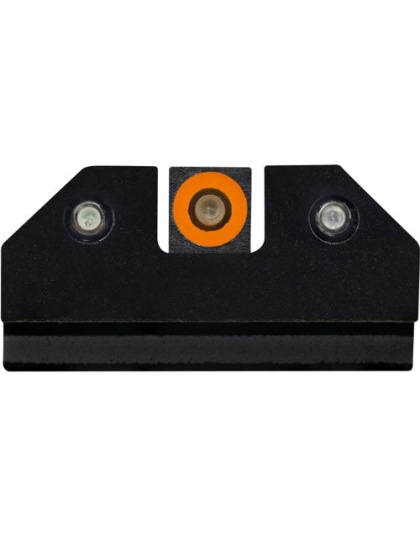 Xs R3d Glock 43x-48 3-dot - Green Tritium Set Orange Ring