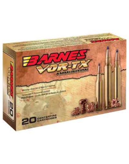 Barnes Ammo Vor-tx .308 Win - 168gr Ttsx Bt 20-pack