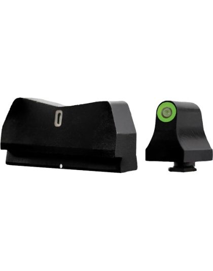 Xs Dxt2 Std Dot Glock 17-38 - Green Suppressor Hgt Exp Set