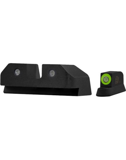 Xs R3d Cz P10 Green Tritium - Set Green Front Focus Ring