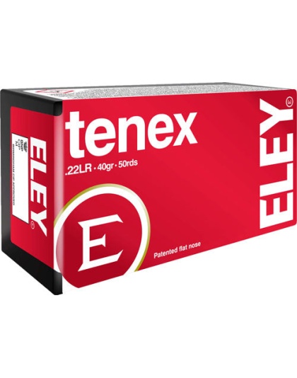 Eley Ammo Tenex .22lr - 40gr. Eps 50-pack