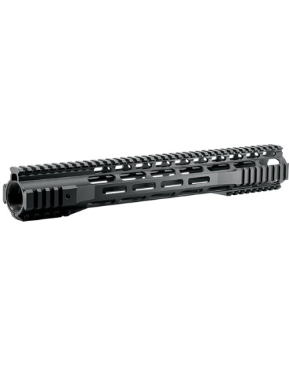 J&e Handguard 15" Quad Rail - Mlok Free Float Black