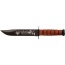 Ka-bar Usmc Operation Iraqi - Freedom 7" W-leather Shth Usmc