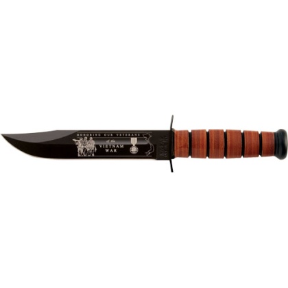 Ka-bar Usmc Vietnam 7" W- - Leather Sheath Usmc