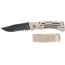 Ka-bar Desert Mule Folder Clip - Point 3.87" W-clip Sheath Fde