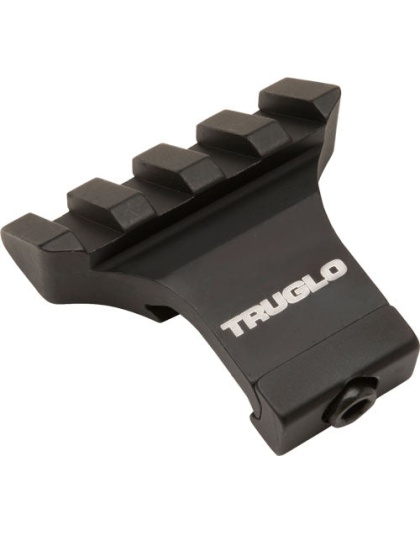 Truglo 1-piece Picatinny Riser - Mount 45 Degree Offset Mount