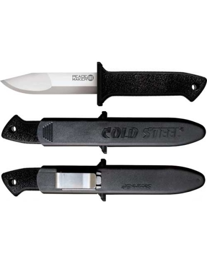 Cold Steel Peace Maker Iii 4" - Plain Edge Boot Knife W-sheath